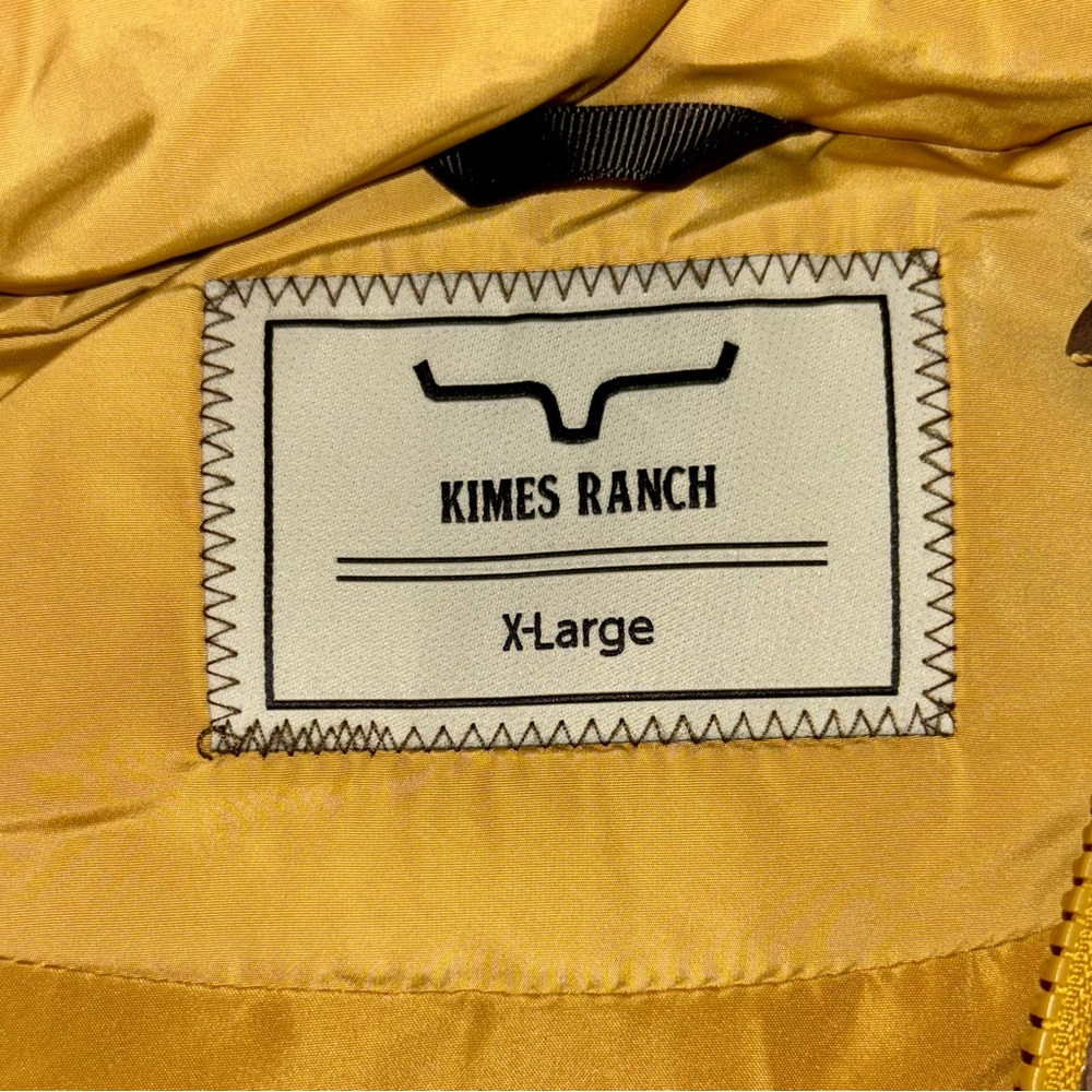 NWT Kimes Ranch womens wyldfire mustard vest SIZE X-LARGE - Picture 4 of 4